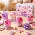 thumbnail image 5 of 6 Pack Pink Slime Kit for Girls Ages 4-12 Cloud Butter Clear Party Favors, Non-Sticky Soft Sensory Toys Scented Slimes Goodie Bag Stuffers Birthday Gift Set, 5 of 6
