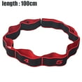 thumbnail image 2 of Stretch Strap With Loop Handles - Resistance Band Elastic Stretching Strap Hand/For Exercise - red, 2 of 5