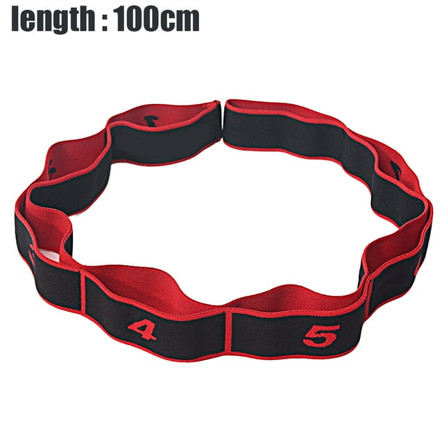 Stretch Strap with Loop Handles - Resistance Band Elastic Stretching Strap Hand/for Exercise