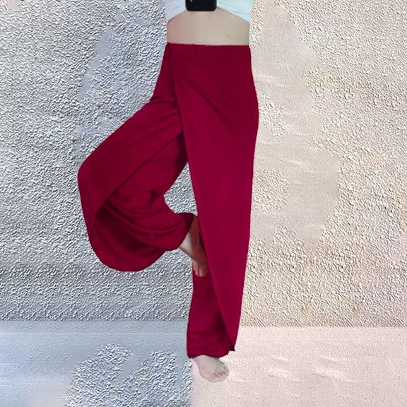 BILIKEYU Wide Leg Yoga Pants for Women Casual Loose Cozy Sweatpants High Waisted Lounge Pajama Flowy Pants with Pockets, Wide Leg Pants Woman, Pajama Pants Women, Womens Dress Pants