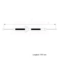 thumbnail image 2 of Cable Chicote Liberador De Cofre Compatible Con Chevrolet Aveo 1.6L 2008 2009 2010 2011 2012 CAHSA Cable Chicote Acelerador, 2 of 6