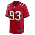 thumbnail image 2 of Men's Nike Eric Banks  Red Tampa Bay Buccaneers  Game Jersey, 2 of 6