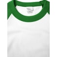 thumbnail image 4 of Hat and Beyond Men's 3/4 Sleeves Raglan Cotton Baseball Jersey T-Shirt, 4 of 6