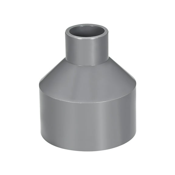 DWV Reducing Coupling Schedule 40 Gray 3/4-inch x 2-inch Socket