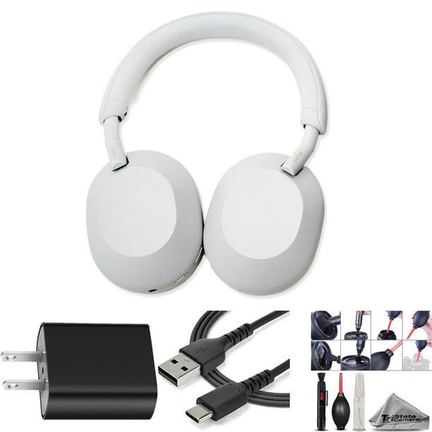 Sony WH1000XM5 Wireless NoiseCanceling OverEar Headphones (Silver