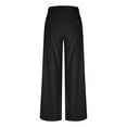 thumbnail image 6 of Juslio Womens Pants Comfortable Corduroy High Waist Casual Wide-Leg Pants, 6 of 8