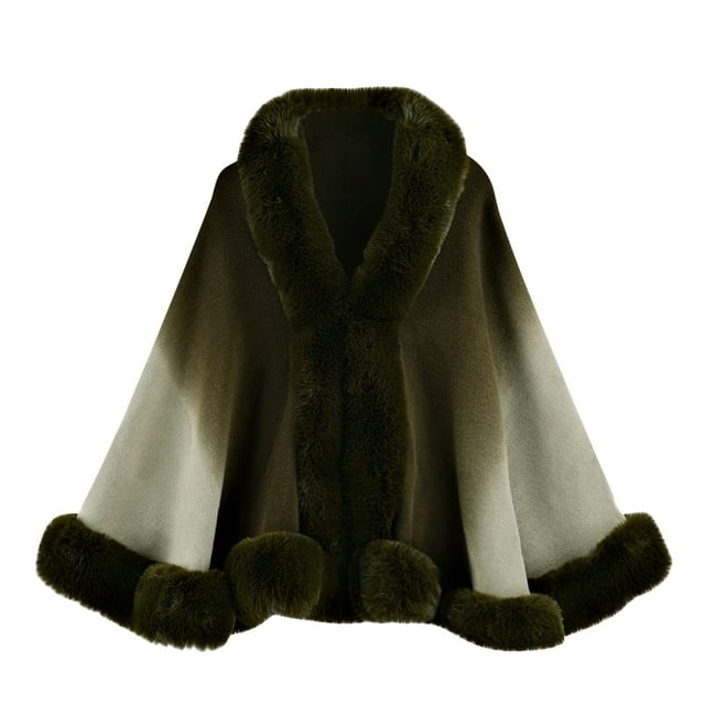 COM1950s Vestes pour Femmes, Cape Châle Tricotée Ample pour Femmes, Grand Col, Col pour Femmes, Capes pour Femmes, Vestes pour Femmes Décontractées, Châle pour Femmes, Cape avec Col, Capes pour Femmes