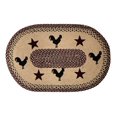 thumbnail image 3 of Better Trends Whimsical 100% Jute 21" x 34" Rectangle Braided Rug - Rooster, 3 of 6