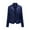 001 Navy, variant on Htigea Biker Coats for Women Faux Leather Zip Up Open Front Jackets Fall Trendy Motorcycle Jacket with Zipper Pockets Pink L