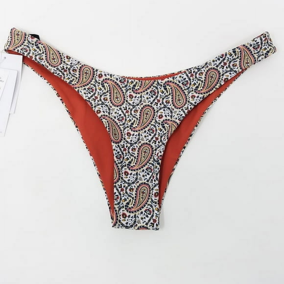 Palm Swimwear Anais Bikini Bottom, Red, Red, Small