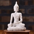 thumbnail image 1 of Desktop Fountain Frost Resistant Buddha Statue Home Decor, Buddha Statue Small, Durable Sandstone + Resin For Home Decor, 1 of 8