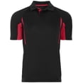 thumbnail image 2 of Holloway Sportswear S Avenger Polo Black/Scarlet 222530, 2 of 4