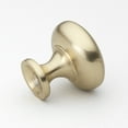 thumbnail image 2 of GlideRite 1-1/8 in. Classic Round Solid Cabinet Knob, Champagne Gold - 5411-CHPG, 10 Pack, 2 of 4