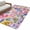 MediumPurple, variant on Purple Pink Floral Area Rugs 3'x5', Washable Small Throw Rugs for Living Room Bedroom, Spring Farmhouse Country Vintage Flower Indoor Outdoor Rug Non-Slip Low Pile Carpet Runner Reversible Floor Mats
