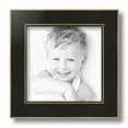 thumbnail image 2 of ArtToFrames 8" x 8" Honors Black with Gold Picture Frame, 8x8 inch Black Wood Poster Frame (WOM-5158), 2 of 7