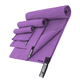 thumbnail image 1 of Toalla Baño  Bloosom Camping De Microfibra De Secado Rápido Violeta, 1 of 5