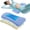 Gray-thick, variant on Support Pillow for Bed Relief Lower Back Pain with Cooling Gel: Sciatica Lower Back Pillow for Sleeping-Memory Foam Waist Pillow for Side/Back/Stomach Sleepers-Bed Rest Pillow for Car, Sofa