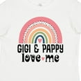 thumbnail image 4 of Inktastic Gigi and Pappy Love Me Grandchild Rainbow Girls Toddler T-Shirt, 4 of 5