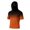 Black, variant on Men's Gradient Quick Dry Hooded Tees Lightweight Breathable Short Sleeve Sun Protection Tops for Summer Fishing Fitness Outdoor Sports Beach Vacation Travel Orange XL