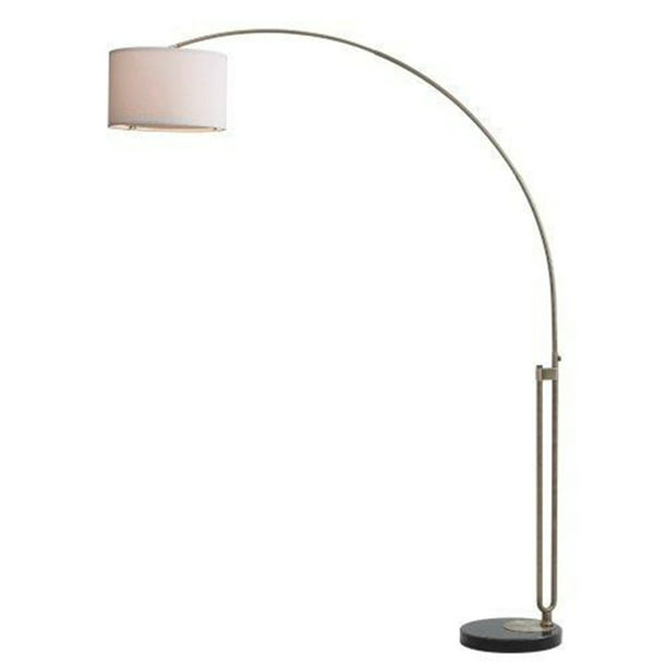Safavieh Polaris 84 In H Solid Glam, Arquer 66.93 Arched Floor Lamp