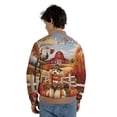 thumbnail image 5 of Thanksgiving Poodle Pilgrim Grateful, Thankful, Blessed Fall Welcome All Over Print 3D Baseball Jacket Poodles Dog Lover Gifts Idea Bomber Jacket Softball - 00021, 5 of 6
