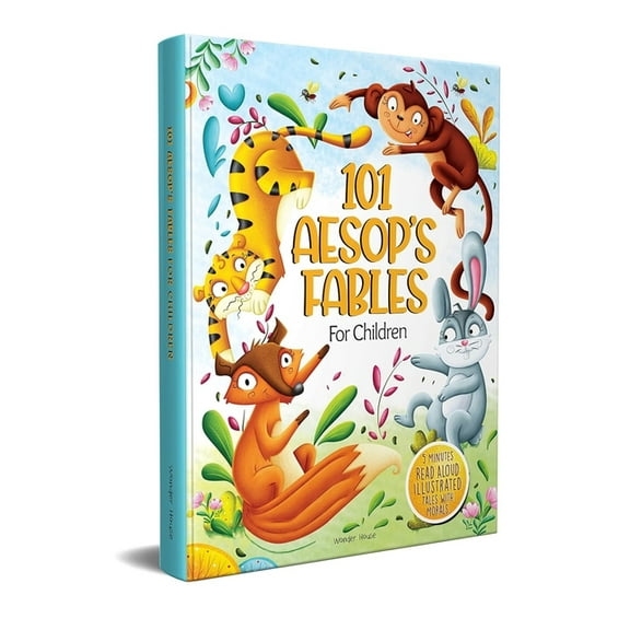 5 Minutes Read Aloud: 101 Aesop's Fables for Children, (Hardcover)