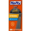 Hefty Strong Extra Large Trash Bags, 33 Gallon, 20 Count
