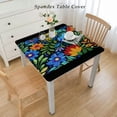 thumbnail image 2 of nygtbtfer Tablecloth Round Table Cover Washable Polyester Table Cloth for Kitchen Party Picnic Dining Decor, 2 of 7