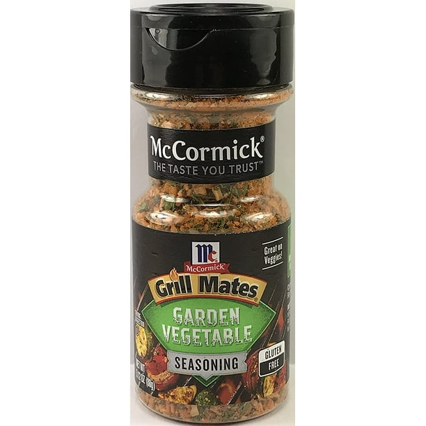 McCormick Grill Mates Garden Vegetable Seasoning, 3.12 oz (Pack of 3
