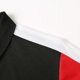 thumbnail image 4 of ICHUANYI Clearance Men Short-Sleeved Turn-Down Collar Patchwork Buttons Blouse Polo-Shirt Tops(Black, L) Ichuanyi Ichuanyi, 4 of 7