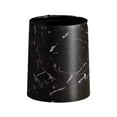 thumbnail image 2 of Chmadoxn Garbage Can, Trash Can Imitation M-arble Double Layer Trash Can-Household Trash Can -Large Size Office Living Room Bedroom Bathroom Marbled trash can, 2 of 8