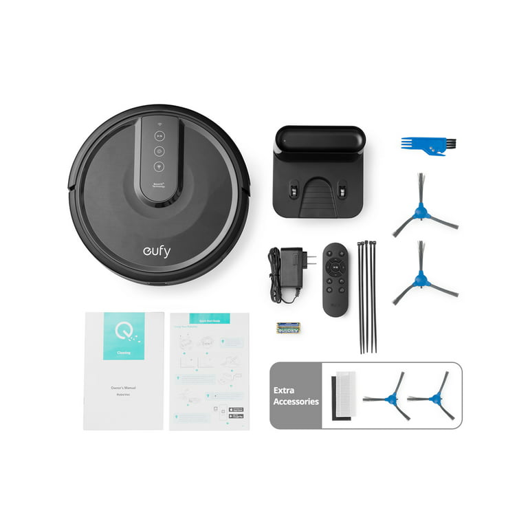 Anker eufy 25C Wi-Fi Connected Robot Vacuum, Great for Picking Pet Hairs, Quiet, Slim - Walmart.com