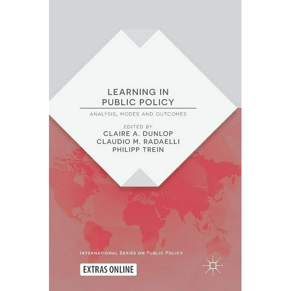 International Public Policy Learning in Public Policy: Analysis, Modes and Outcomes, (Hardcover)