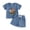 Dark Blue, variant on Toddler Baby Boy Summer Clothes Mamas Boy/Daddys Boy Short Sleeve T-Shirt Shorts Set Cute Aunties Boy Clothes (0-6 Months,Orange)