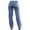 Dark blue, variant on QURATI Women's Jeans Straight Leg Short Petite Regular Tall Denim Relaxed Pants Womens Bottoms Dark Blue L