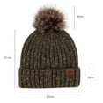 thumbnail image 3 of iHPH7 Watch Cap Winter Hats for Women Cold Weather Womens Winter Hat Beanies Y2k Beanie Cute Beanie Wool Hat B One Size, 3 of 5