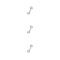 thumbnail image 2 of Billuyoard Cuerdas de algodón interactivo resistente a mordidas limpios perros juguete cabeza calva juguetes para masticar forma de hueso Type1 NO1, 2 of 6