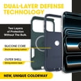 thumbnail image 2 of OtterBox Commuter MagSafe Case for iPhone 17 Pro Max – Saltwater Breeze – Slim, Shockproof, Dual Layer Drop Protection, 2 of 8