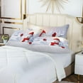 thumbnail image 7 of GZHJMY Christmas Snowman Snow Zippered Velvet Pillowcases,Super Soft and Cozy Luxury Plush Pillow Case Bed Pillow Pillowcases, 20x40 Inches Home Decor, 7 of 7