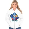 thumbnail image 4 of Classic Japanese Video Game Mega Man Zip Up Hoodie Men's Women's Brisco Brands S, 4 of 6
