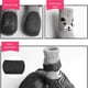 thumbnail image 3 of Calcetines antideslizantes para perros, botas impermeables para perros, zapatos de algodón para mascotas, protectores de patas para mascotas para interiores (negro) S, 3 of 5