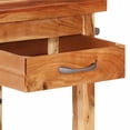 thumbnail image 5 of vidaXL Kitchen Trolley 55x55x89 cm Solid Wood Acacia, 5 of 5