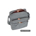 thumbnail image 3 of PULLIMORE Waterproof Nylon Crossboby Bags for Women Casual Zipper Shoulder Purse Messenger Bag Handbag (Gray), 3 of 9