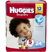 HUGGIES Snug & Dry Diapers, (Choose Your Size)