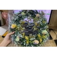 thumbnail image 3 of RBCKVXZ 16 Inch Easter Wreath Artificial Easter Egg Wreath Spring Door Wreath with Mixed Twigs and Flowers Easter Decorations for Indoor and Outdoor Home Decor, 3 of 9
