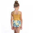 thumbnail image 4 of OUSITAID Girl‘s Bikini Set Crop Flounce Two Piece Swimsuits Kids Haler Bathing Suits, 4 of 11