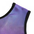 thumbnail image 4 of Kids Girls One Piece Sleeveless Camisole Gymnastics Leotard Tops Youth Teen Shiny Ballet Dance wear Costumes, Purple 11-12Y, 4 of 11