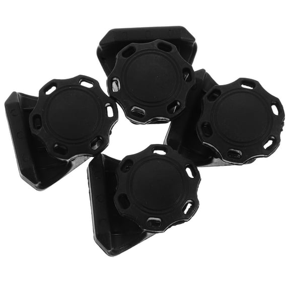 Zehuanyu 4 Sets Football Helmet Visor Clips And Screws Kit Secure Attachment And Stability Black Plastic Fasteners Ideal For Football Players