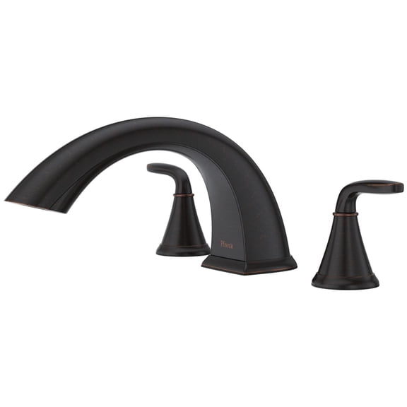 Open Box Pfister Rt6-5Wf Winfield Deck Mounted Roman Tub Filler - Bronze