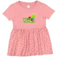 thumbnail image 3 of Inktastic Very Hungry Girls Baby Dress, 3 of 5
